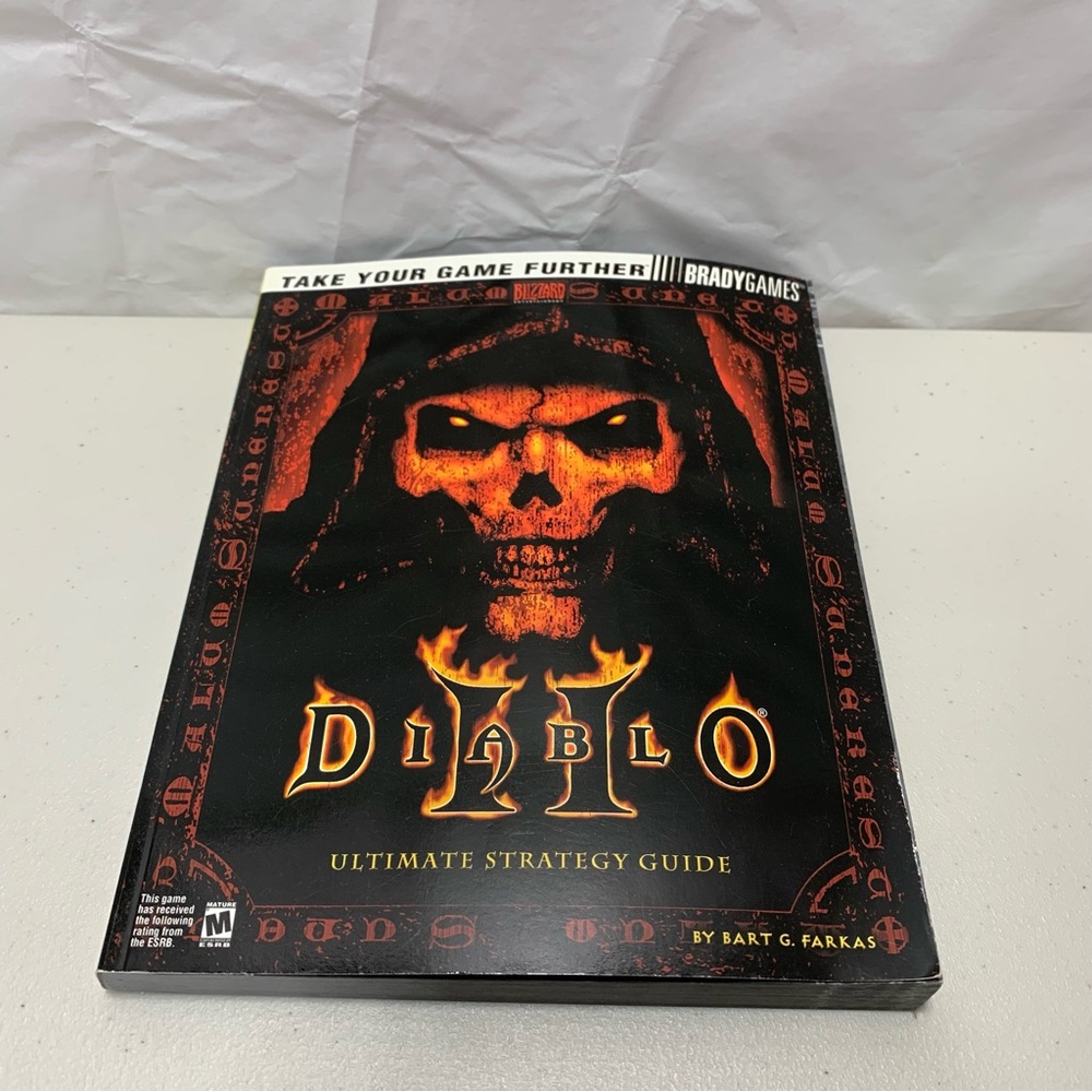 Diablo II Ultimate Strategy Guide - Black and Orange